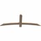 Ekena Millwork Bellingham Smooth Timber Gable Bracket, Douglas Fir, 60"W x 22"H x 1 1/2"D x 3 1/2"F, 9/12 Pitch GBW060X22X0204BEL00SDF - alternate 3